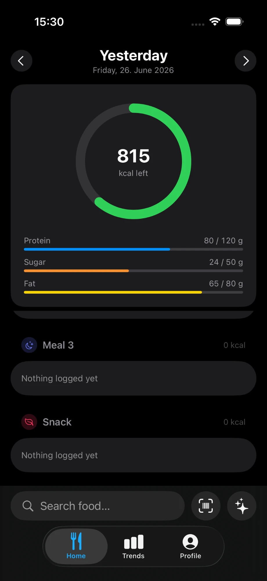 Macro app screenshot